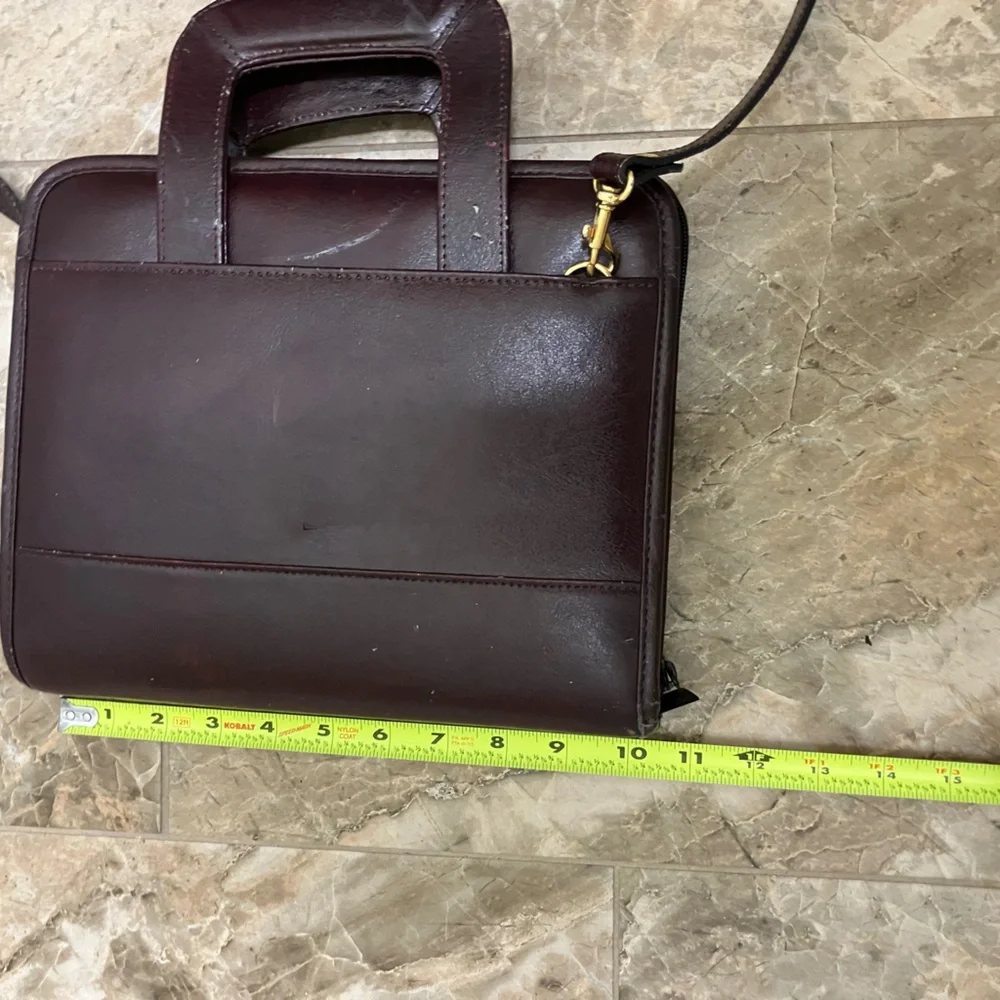 Vintage Mark Phillip Leather Men's Messenger planner